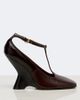 Dries Van Noten Dries Van Noten Leather T-strap wedges - 4