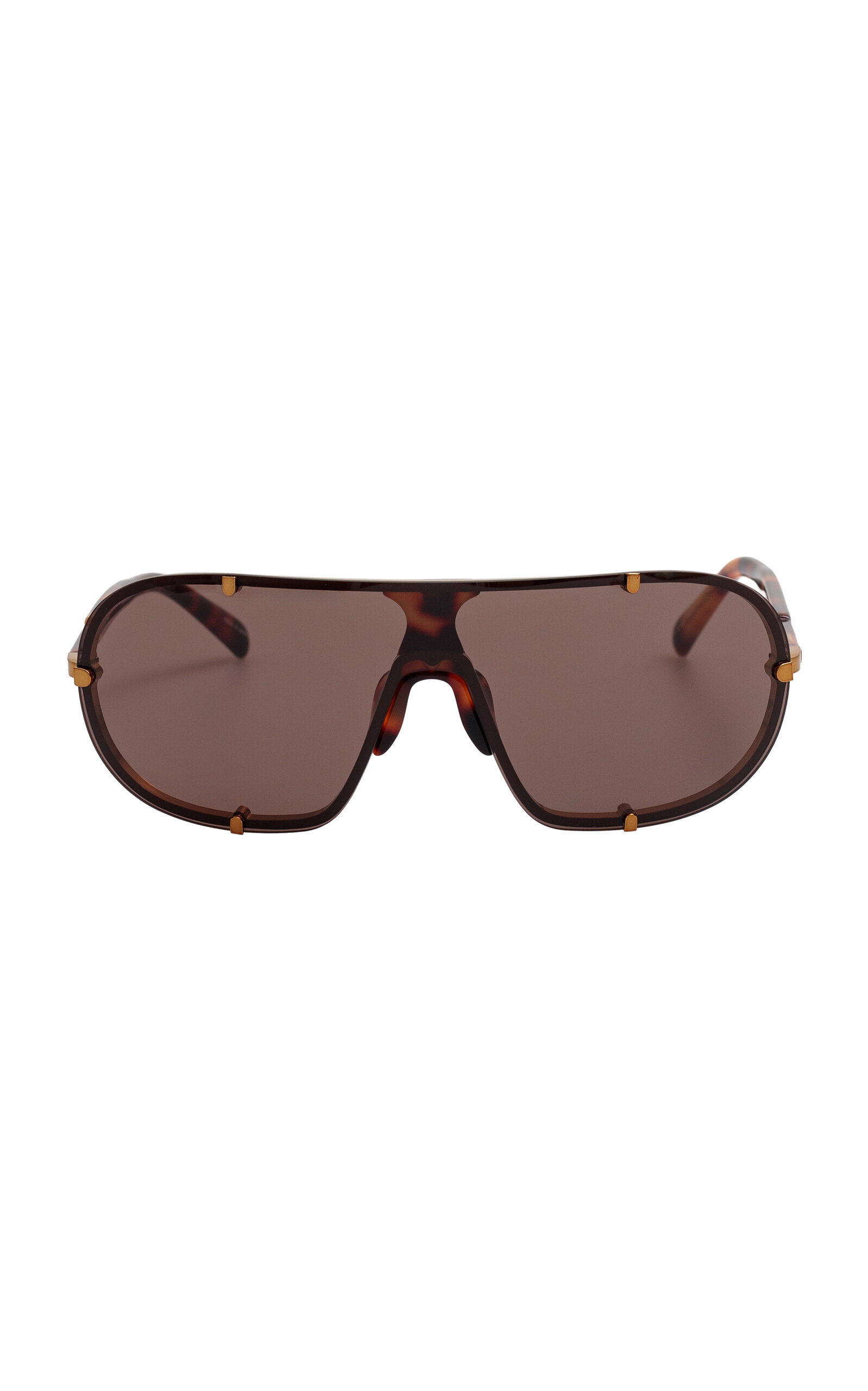 Dries Van Noten Dries Van Noten Mask SquareFramed Acetate Sunglasses