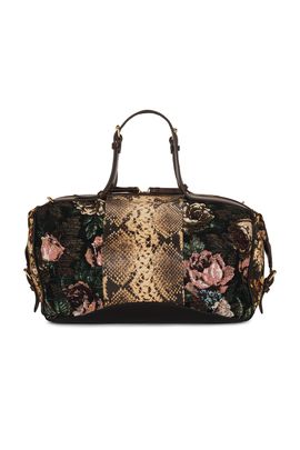 Dries Van Noten Dries Van Noten Medium East West With Strap Zip Tote Bag
