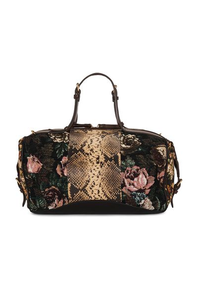 Dries Van Noten Dries Van Noten Medium East West With Strap Zip Tote Bag