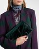 Dries Van Noten Dries Van Noten Medium metallic leather clutch - 5