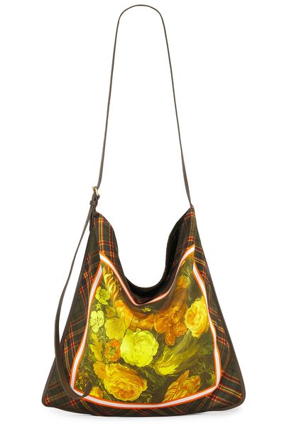 Dries Van Noten Dries Van Noten Medium Scarf Print Shoulder Bag