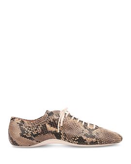 Dries Van Noten Dries Van Noten Men's Snake Print Leather Sneakers