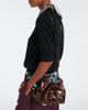 Dries Van Noten Dries Van Noten Mini metallic leather top-handle bag - 7