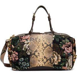 Dries Van Noten Dries Van Noten Multicolor Floral East-West Bag