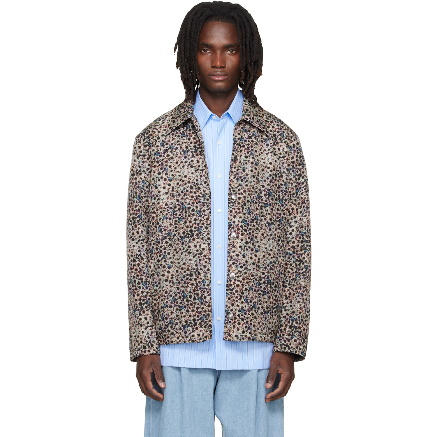 Dries Van Noten - Multicolor Floral Jacket