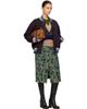 Dries Van Noten Dries Van Noten Multicolor Floral Jacquard Midi Skirt - 4