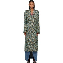 Dries Van Noten Dries Van Noten Multicolor Gobelin Coat