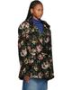 Dries Van Noten Dries Van Noten Multicolor Hooded Floral Peacoat - 2