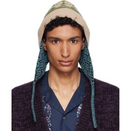 Dries Van Noten Dries Van Noten Multicolor Jacquard Wool Beanie