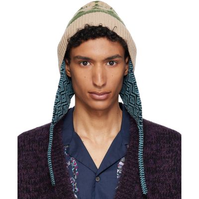 Dries Van Noten Dries Van Noten Multicolor Jacquard Wool Beanie