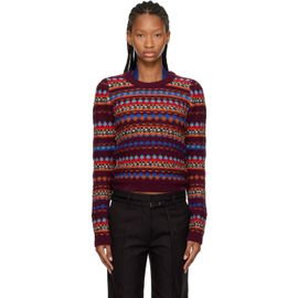 Dries Van Noten Dries Van Noten Multicolor Jacquard Wool Sweater