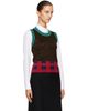 Dries Van Noten Dries Van Noten Multicolor Jacquard Wool Sweater Vest - 2