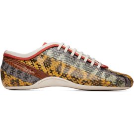 Dries Van Noten Dries Van Noten Multicolor Leather Ballerina Sneakers