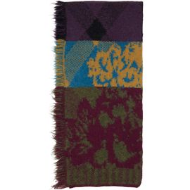 Dries Van Noten Dries Van Noten Multicolor Long Wool Scarf