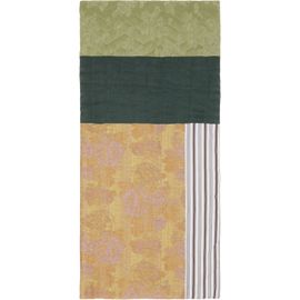 Dries Van Noten Dries Van Noten Multicolor Patchwork Jacquard Scarf