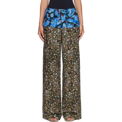 Dries Van Noten Dries Van Noten Multicolor Purvis Long Lounge Pants