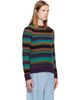 Dries Van Noten Dries Van Noten Multicolor Striped Alpaca Knit Sweater - 2