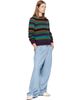 Dries Van Noten Dries Van Noten Multicolor Striped Alpaca Knit Sweater - 4