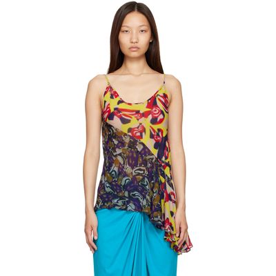 Dries Van Noten Dries Van Noten Multicolor Viscose Slip Top