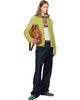Dries Van Noten Dries Van Noten Multicolor Wool Zip Collar Scarf - 3