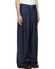 Dries Van Noten Dries Van Noten Navy Belted Pleat Jeans - 2