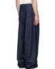 Dries Van Noten Dries Van Noten Navy Belted Pleat Jeans - 3