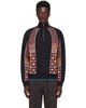 Dries Van Noten Dries Van Noten Navy Cotton Terry Jacket - 1