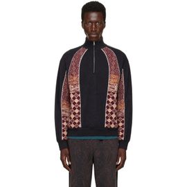 Dries Van Noten Dries Van Noten Navy Cotton Terry Jacket