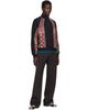 Dries Van Noten Dries Van Noten Navy Cotton Terry Jacket - 4