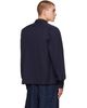 Dries Van Noten Dries Van Noten Navy Cotton Zip Shirt - 3