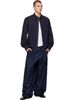 Dries Van Noten Dries Van Noten Navy Cotton Zip Shirt - 4