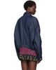 Dries Van Noten Dries Van Noten Navy Dropped Shoulder Denim Jacket - 3