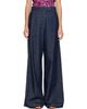 Dries Van Noten Dries Van Noten Navy Wide Leg Denim Jeans - 1