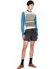 Dries Van Noten Dries Van Noten Off-White Jacquard Wool Sweater Vest - 4