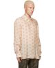 Dries Van Noten Dries Van Noten Off-White Loose Jacquard Shirt - 2