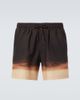 Dries Van Noten Dries Van Noten OmbrÃ© swim trunks - 1