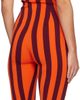 Dries Van Noten Dries Van Noten Orange & Burgundy Knitted Jumpsuit - 3