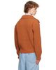 Dries Van Noten Dries Van Noten Orange Chunky Wool Cardigan - 3