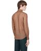 Dries Van Noten Dries Van Noten Orange Classic Cotton Shirt - 3