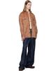 Dries Van Noten Dries Van Noten Orange Loose Shag Shirt - 4