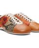 Dries Van Noten Dries Van Noten Orange Patchwork Ballerina Sneakers - 4