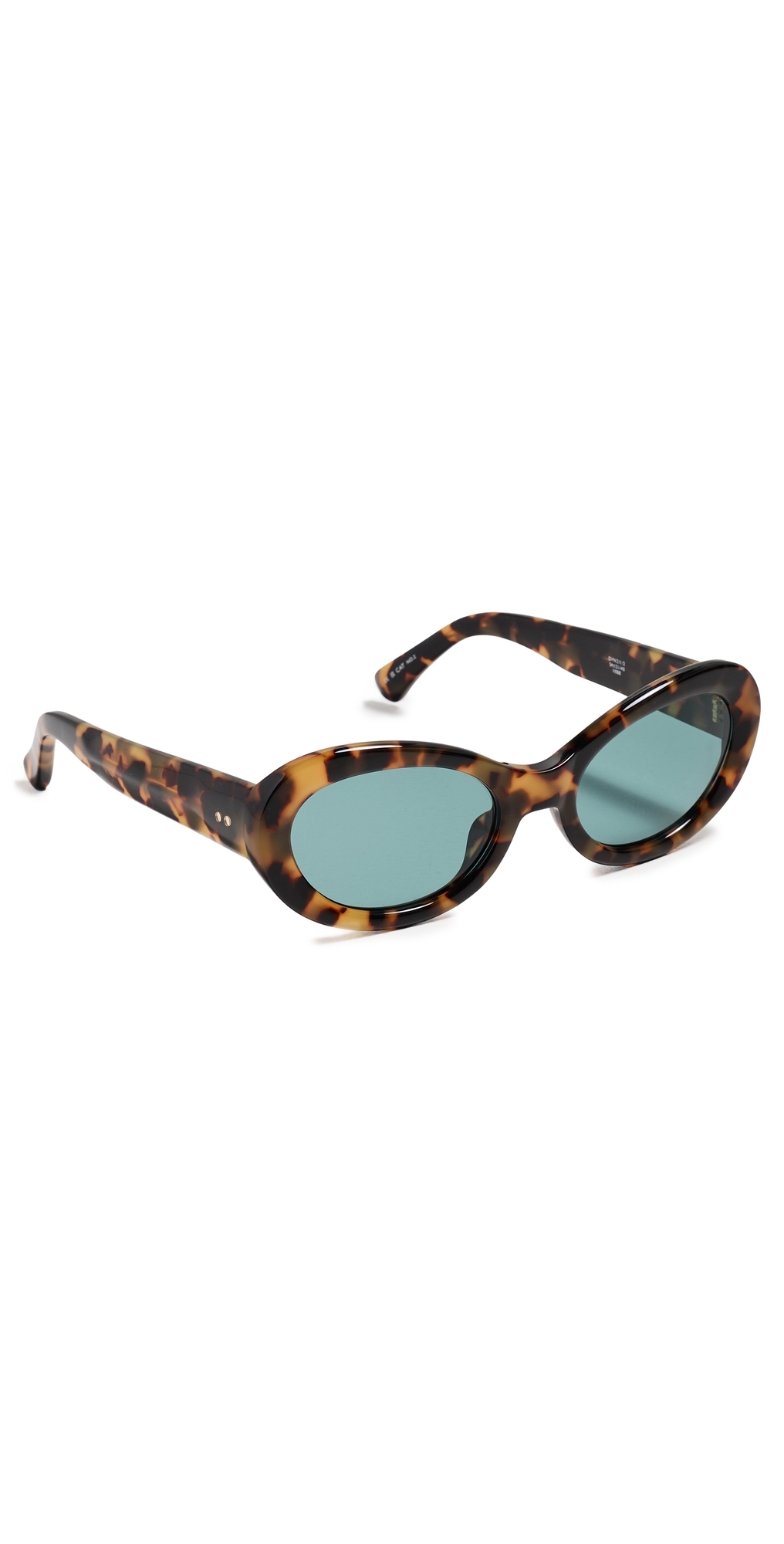 Dries Van Noten - Oval Sunglasses Tortoise Shell One