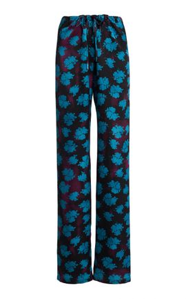 Dries Van Noten Dries Van Noten Pachas Silk Drawstring Trousers