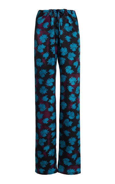 Dries Van Noten Dries Van Noten Pachas Silk Drawstring Trousers