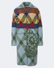 Dries Van Noten Dries Van Noten Patchwork wool and alpaca-blend long cardigan - 1