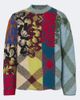 Dries Van Noten Dries Van Noten Patchwork wool and alpaca-blend sweater - 1
