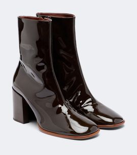 Dries Van Noten Dries Van Noten Patent leather mid-calf boots