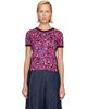 Dries Van Noten Dries Van Noten Pink Fitted Contrast T-shirt - 1