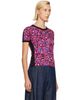 Dries Van Noten Dries Van Noten Pink Fitted Contrast T-shirt - 2